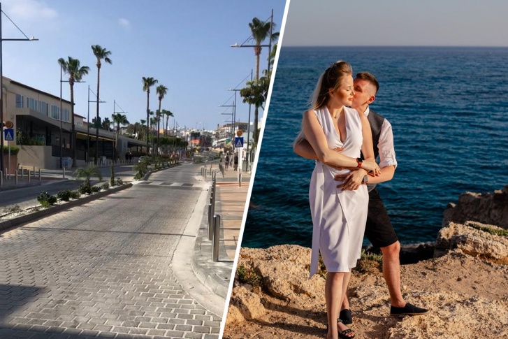 Владлен и Софья Полянские поехали в свадебное путешествие на Кипр во время локдауна