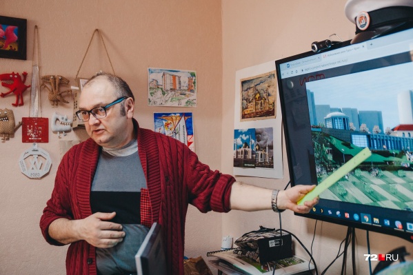 Самая известная в Тюмени работа Илфата Минулина — набережная в историческом центре города Самая известная в Тюмени работа Илфата Минулина — набережная в историческом центре города