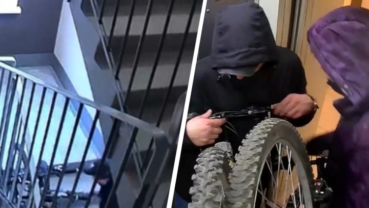 В Компрессорном двое парней украли велосипеды и попали на записи камер