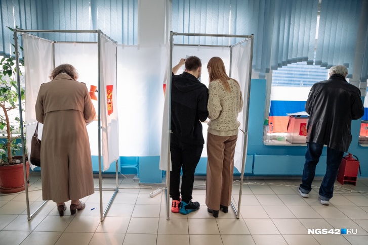 По итогам 17 и 18 сентября в Кузбассе проголосовали 57,21% избирателей