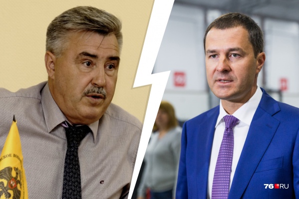 Владимир Волков (справа) пригрозил Анатолию Каширину судом Владимир Волков (справа) пригрозил Анатолию Каширину судом