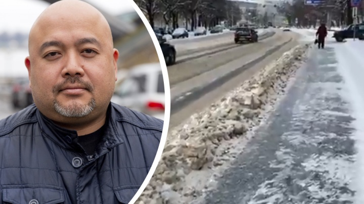 «Я уже не мог молчать»: в Ярославле активист публично отругал мэра за неубранные дороги. Видео