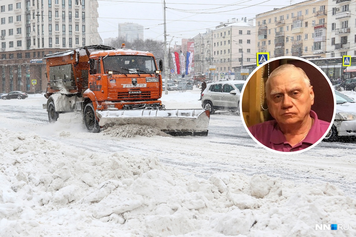 Бывший мэр Нижнего Новгорода назвал три причины плохой уборки снега в городе