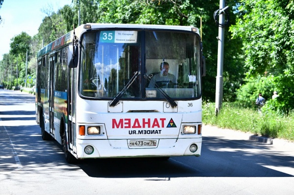 на каком автобусе можно доехать до ауры в ярославле