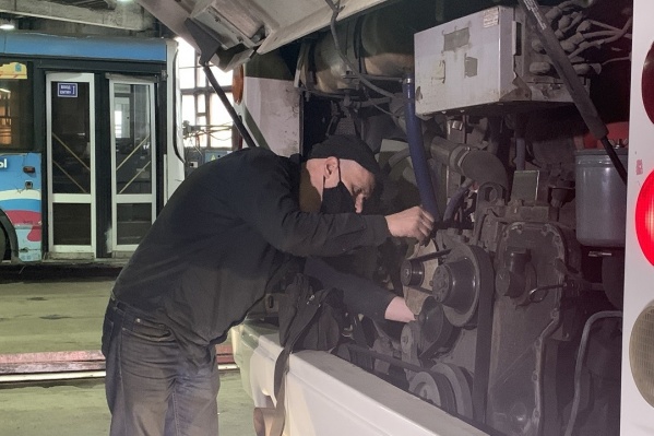 В автобусах регулируют системы подачи тепла В автобусах регулируют системы подачи тепла