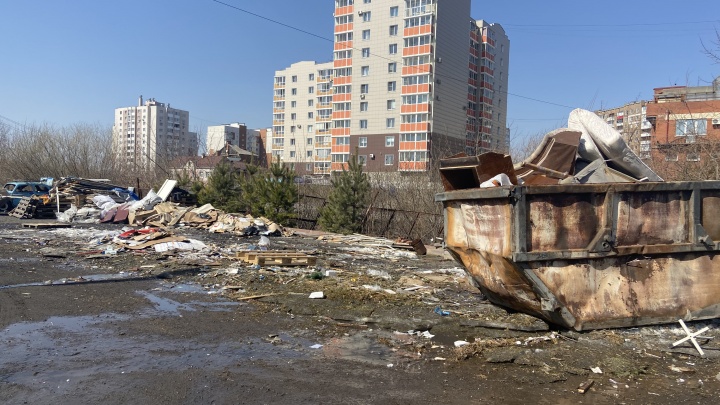 В Кемерово в водоохранной зоне образовалась свалка. Ее убрали только после вмешательства прокуратуры