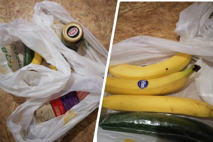 На прошлой неделе мужчина получил три пакета с продуктами, которые не заказывал На прошлой неделе мужчина получил три пакета с продуктами, которые не заказывал
