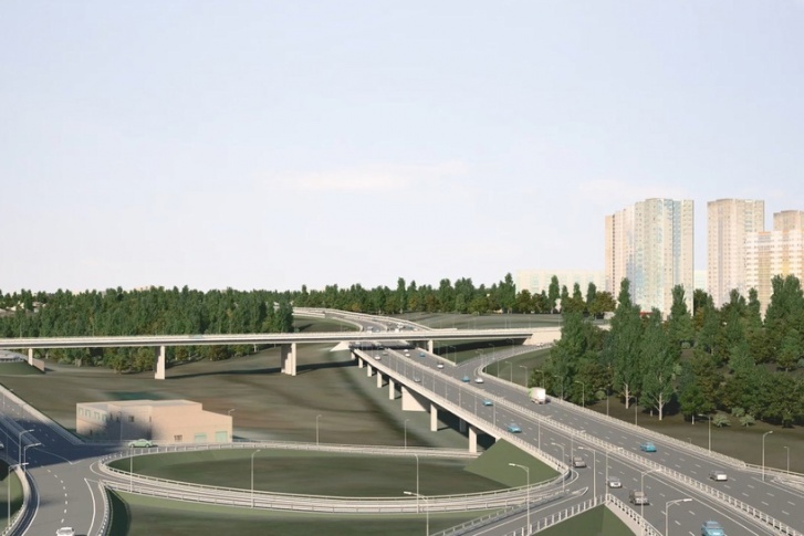 Слева — микрорайон Садовый, справа — Грибоедовский, а ТР-53 пройдет под новым мостом