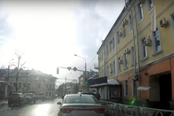 Все произошло в центре Ярославля Все произошло в центре Ярославля 