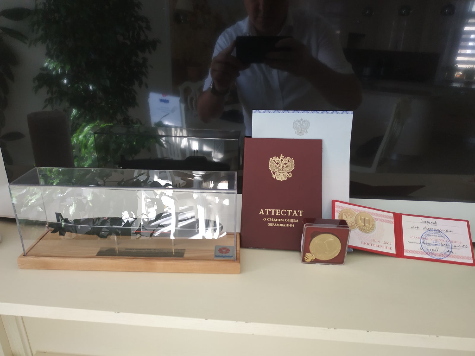 Для кого-то красный аттестат — просто бумажка, но в случае Льва это подтверждение его многолетних заслуг Для кого-то красный аттестат — просто бумажка, но в случае Льва это подтверждение его многолетних заслуг