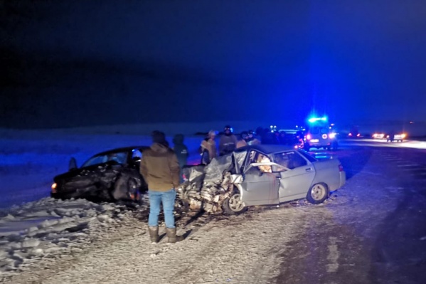 Авария произошла под Магнитогорском Авария произошла под Магнитогорском