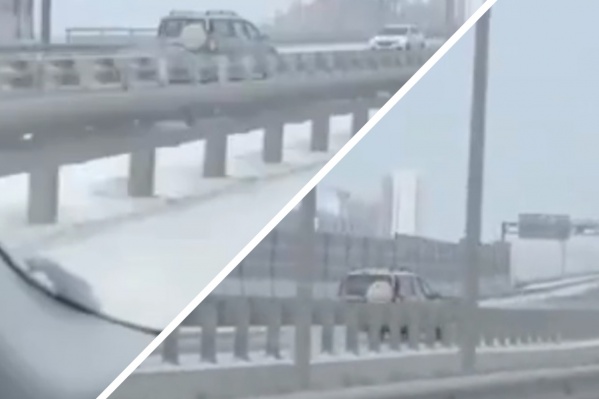 Вот так по непонятным причинам автомобиль ехал по встречке. Мимо проезжающие водители не на шутку удивились Вот так по непонятным причинам автомобиль ехал по встречке. Мимо проезжающие водители не на шутку удивились 