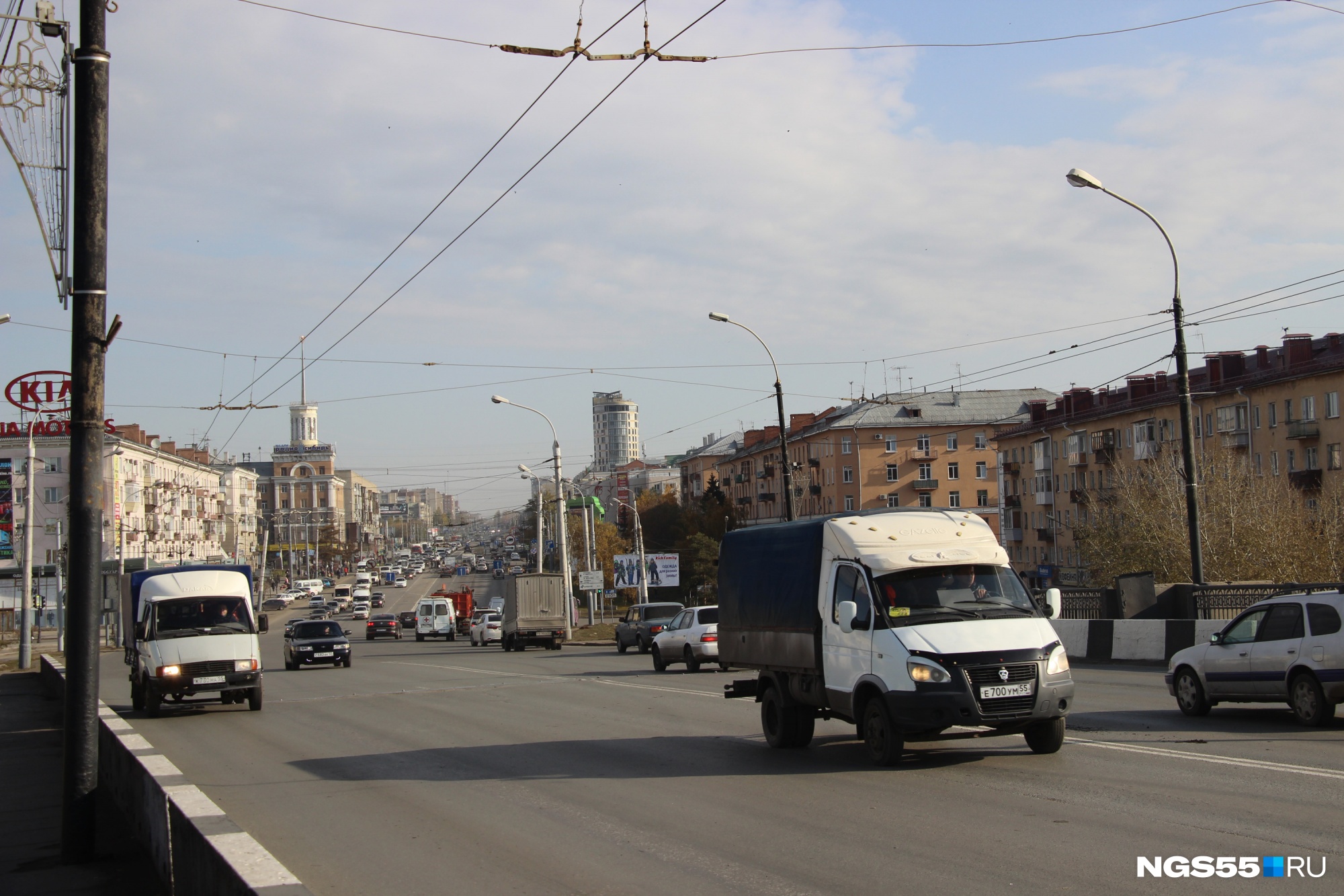 На Ленинградской площади в Омске установят 9 камер против гонщиков