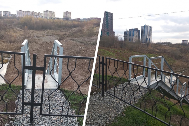 Раньше жители активно пользовались этой лестницей Раньше жители активно пользовались этой лестницей