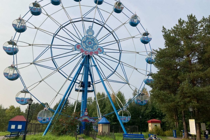 Городской парк аттракционов в Сургуте не работал два лета