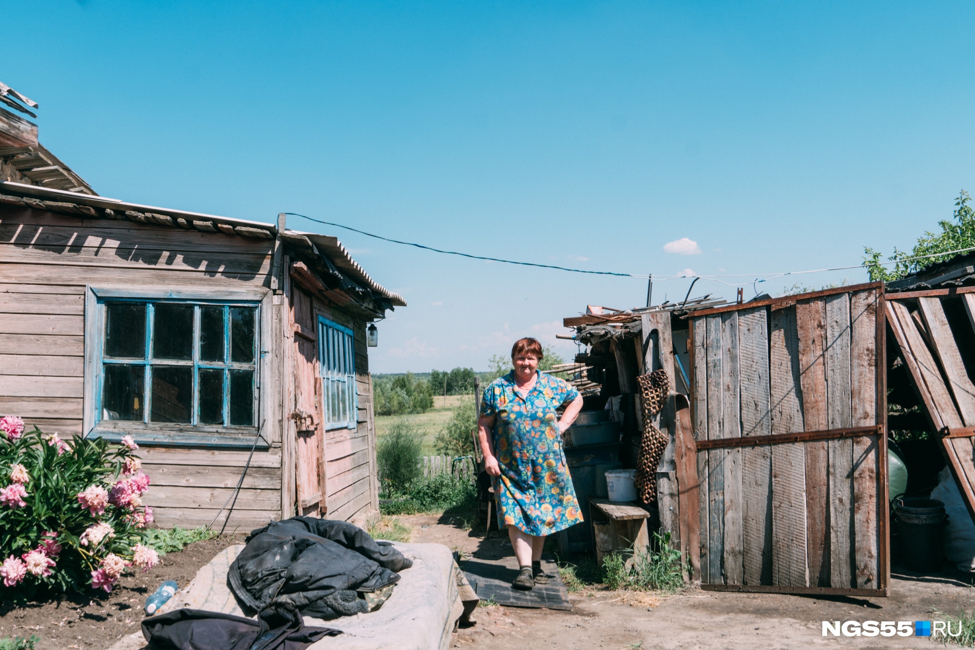 Жители село Пристанское