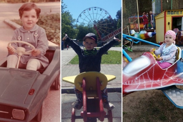 Пермяки показали фотографии из семейных альбомов, связанные с парком в Закамске