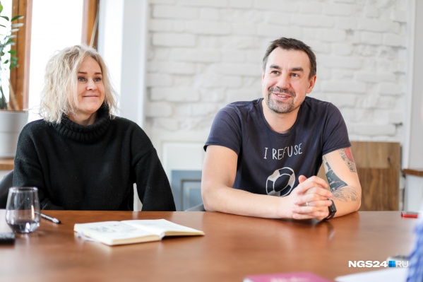Анна и Геннадий — создатели студии дизайна LEFTdesign Анна и Геннадий — создатели студии дизайна LEFTdesign