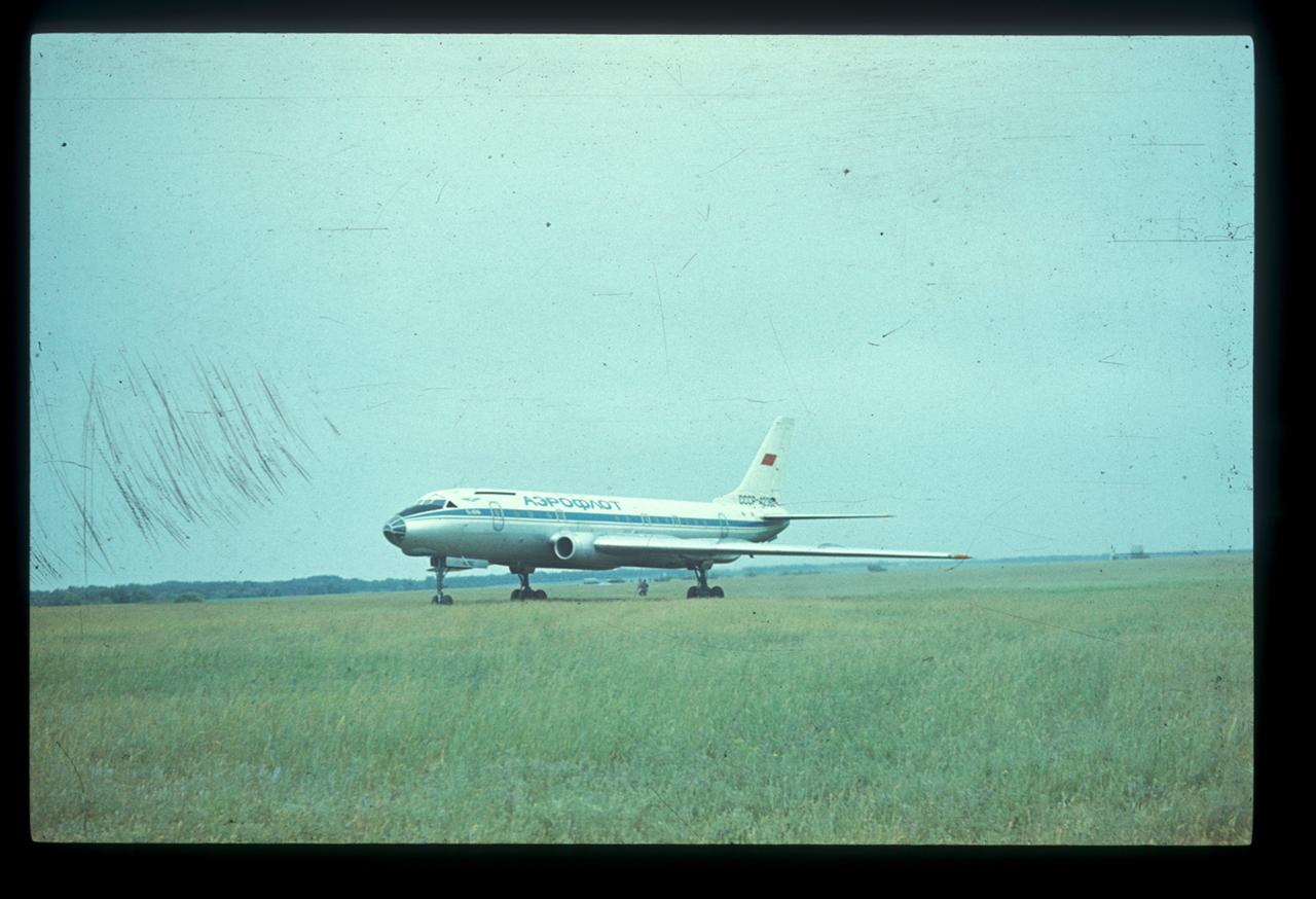 Посадка Ту-104А Посадка Ту-104А