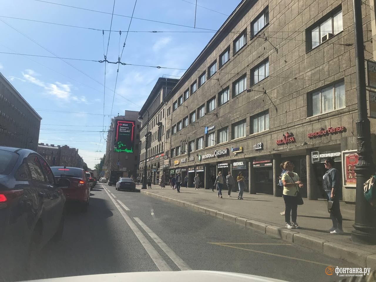 И ещё одно фото с Петроградской стороны