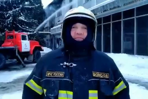 По словам руководителя областного МЧС Олега Бойко, в здании не было системы пожаротушения По словам руководителя областного МЧС Олега Бойко, в здании не было системы пожаротушения