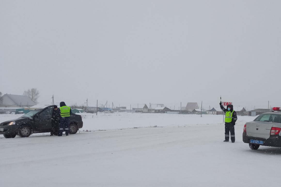 Такая сейчас погода на трассе М-5 Такая сейчас погода на трассе М-5
