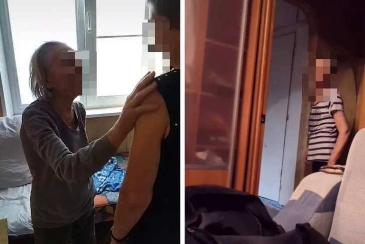 У бабушки есть семья, она живет с дочерью и ее детьми, а на видео женщину снимают внучка с мужем У бабушки есть семья, она живет с дочерью и ее детьми, а на видео женщину снимают внучка с мужем