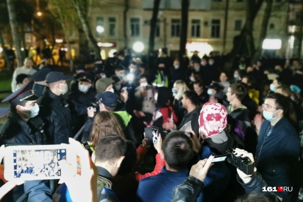 Точное число задержанных в ведомстве пока не раскрывают Точное число задержанных в ведомстве пока не раскрывают