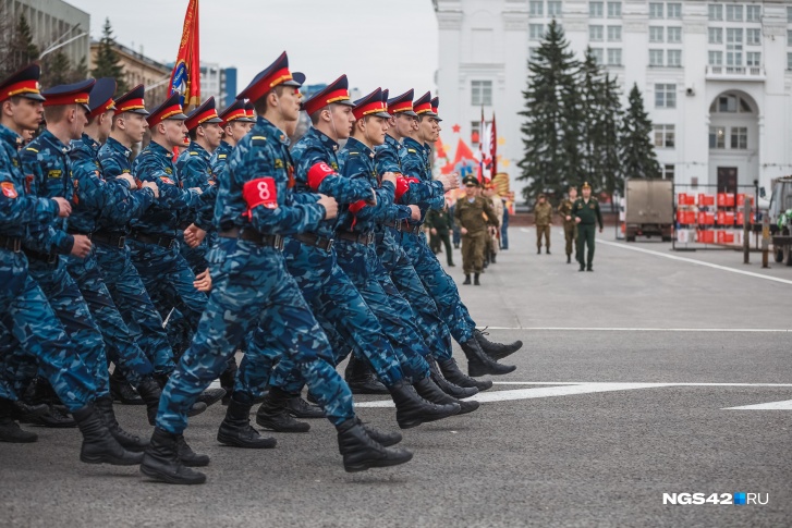 Торжественное шествие в честь Дня Победы пройдет в трех городах Кузбасса