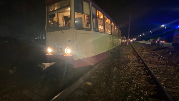 Пешеходу отрезало стопу в ДТП с трамваем в Челябинске
