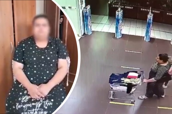Женщина украла одежду для собственных детей Женщина украла одежду для собственных детей