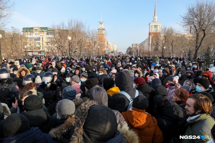 Массовые несанкционированные акции прошли в Красноярске в начале года. Разбираем их последствия Массовые несанкционированные акции прошли в Красноярске в начале года. Разбираем их последствия