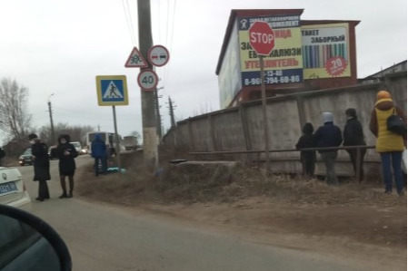 Авария произошла на улице Пушкина Авария произошла на улице Пушкина