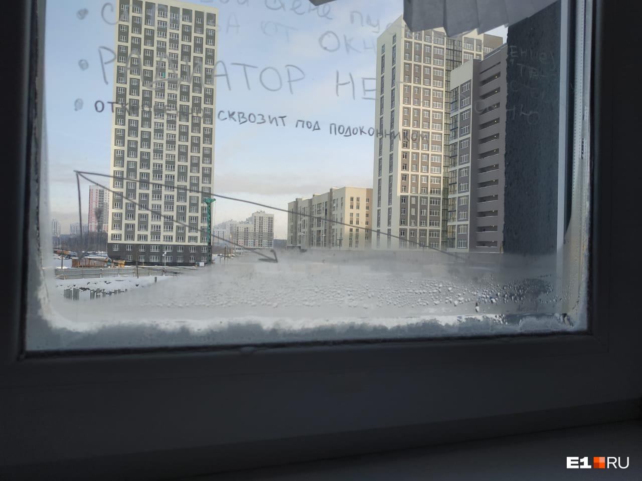 «Ударили морозы, и всё покрылось льдом»: жители новостроек массово жалуются на промерзшие окна