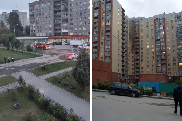 Огонь охватил квартиру на восьмом этаже Огонь охватил квартиру на восьмом этаже