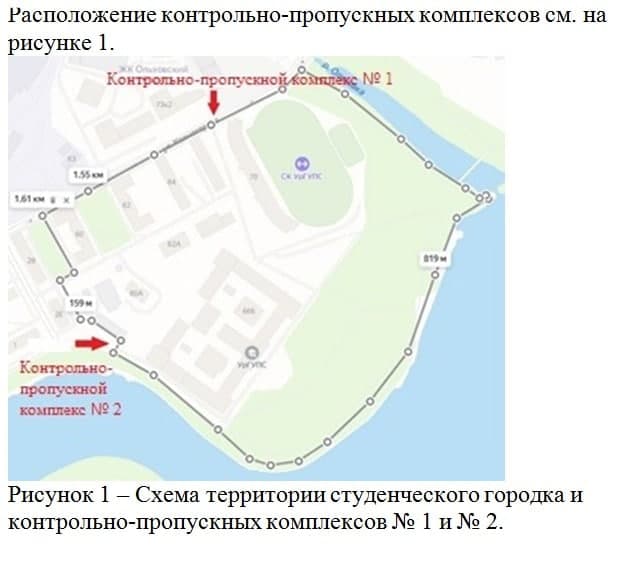 В проектной документации калитки не обозначены, только два КПП