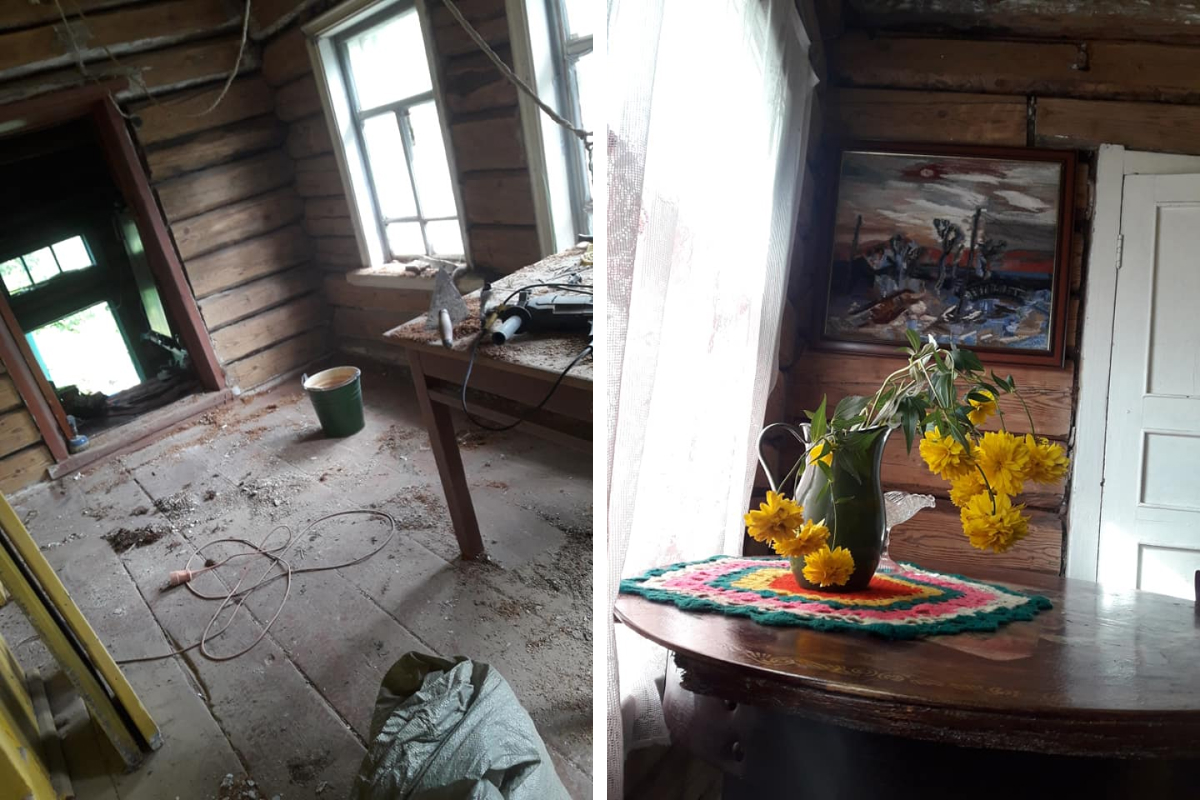 Постепенно дом становился всё уютнее. Светлане и Андрею деревянные стены без потрескавшейся известки нравятся гораздо больше. А вам? Постепенно дом становился всё уютнее. Светлане и Андрею деревянные стены без потрескавшейся известки нравятся гораздо больше. А вам?