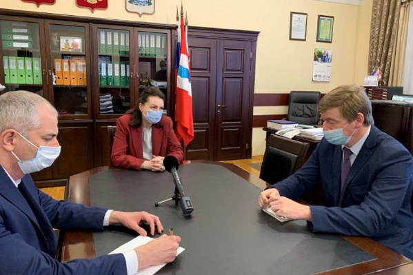Алексей Потапов и его начальство Алексей Потапов и его начальство