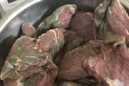Вот так выглядело злополучное мясо Вот так выглядело злополучное мясо 