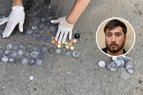 У подозреваемого действительно с собой были старинные монеты У подозреваемого действительно с собой были старинные монеты