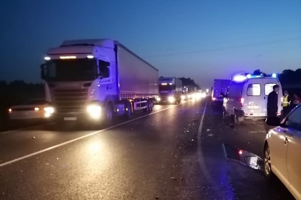 Само ДТП произошло накануне вечером Само ДТП произошло накануне вечером