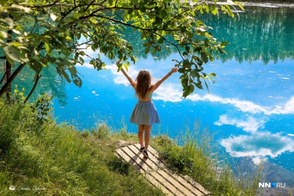 Озеро Ключик славится своей прозрачностью