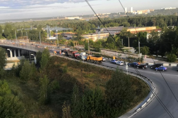 Пробка растянулась на 7 километров Пробка растянулась на 7 километров
