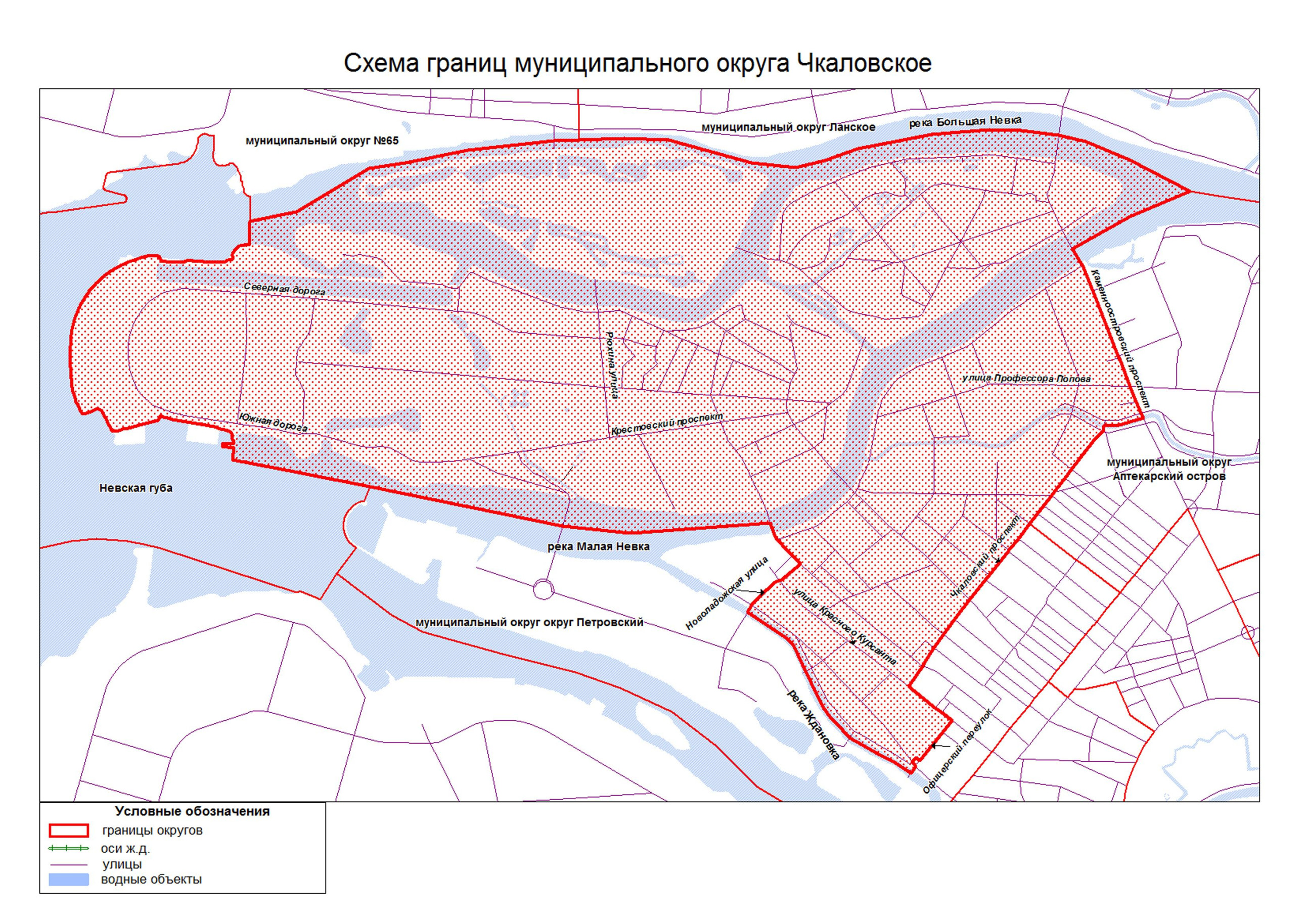 карта васильевского острова в санкт петербурге