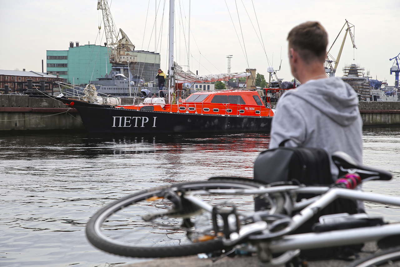 «Петр I» самый первый. В Петербург пришла яхта с мировым рекордом