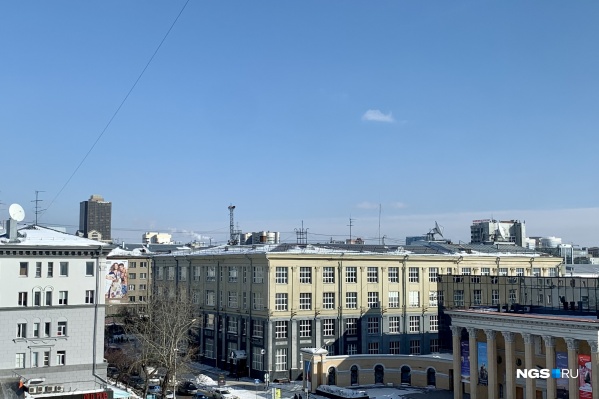 Весеннее небо Новосибирска. Чем не повод порадоваться в этот тяжелый рабочий понедельник? Весеннее небо Новосибирска. Чем не повод порадоваться в этот тяжелый рабочий понедельник?