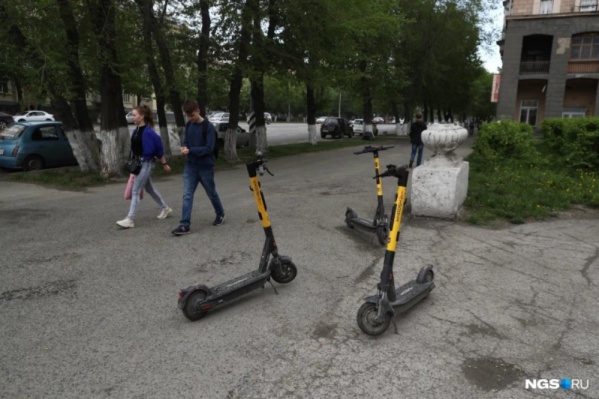 Новосибирцы смогут передвигаться по Академгородку на арендованных самокатах по велодорожкам Новосибирцы смогут передвигаться по Академгородку на арендованных самокатах по велодорожкам