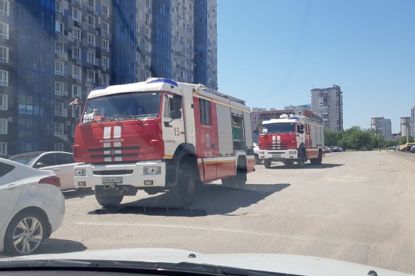 Пожарные машины и автовышки напугали многих горожан Пожарные машины и автовышки напугали многих горожан