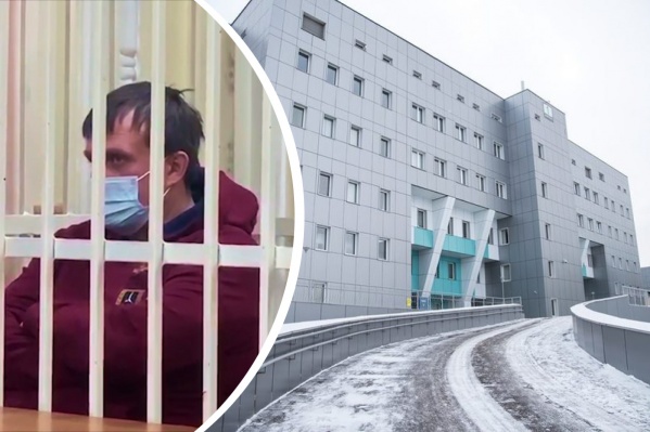 Слева — подозреваемый в хищении глава фирмы, справа — красноярский онкоцентр Слева — подозреваемый в хищении глава фирмы, справа — красноярский онкоцентр