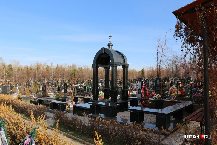 ВИП-места расположены на Северном кладбище
